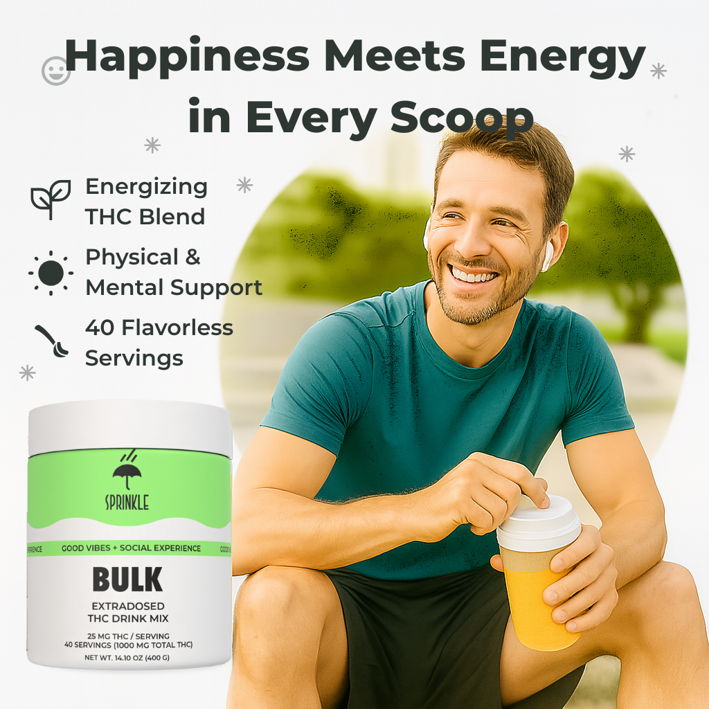 GO LIGHT - BULK THC Drink Mix [5mg serving]