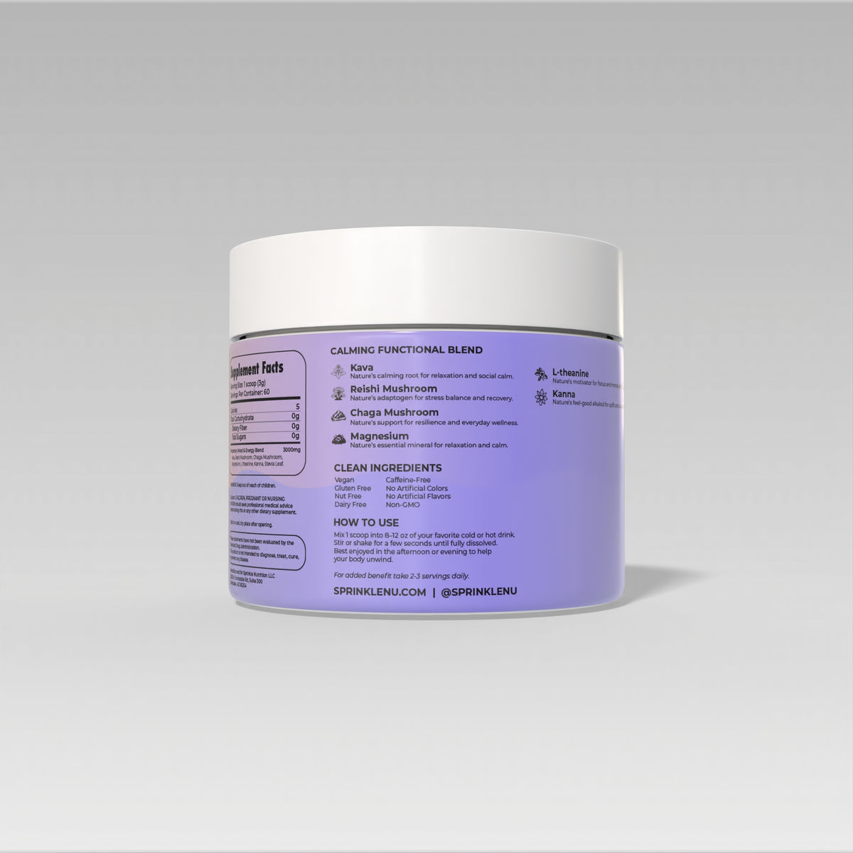 Unwind Functional Drink Mix — Alcohol-Free Relaxation