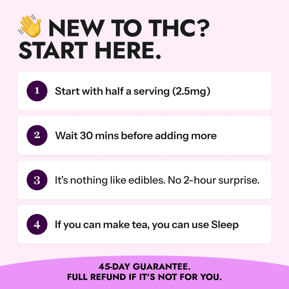 SLEEP BULK - THC Drink Mix
