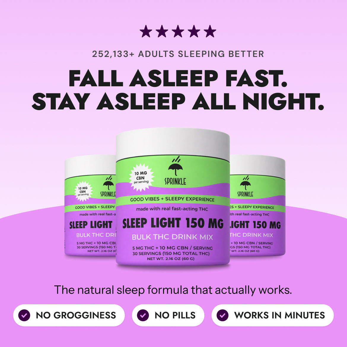 SLEEP BULK - THC Drink Mix